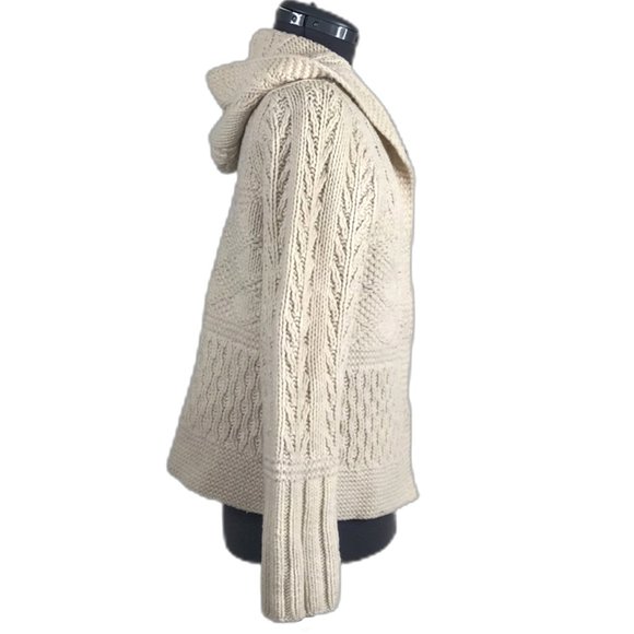 American Eagle Hand Knit Lamb Wool Sweater Sz Large - Picture 3 of 8